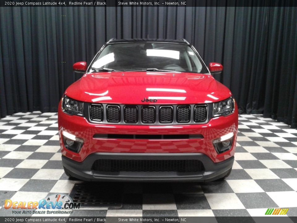 2020 Jeep Compass Latitude 4x4 Redline Pearl / Black Photo #3