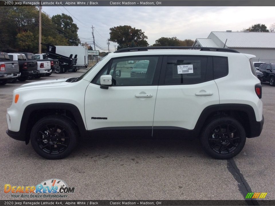 Alpine White 2020 Jeep Renegade Latitude 4x4 Photo #6
