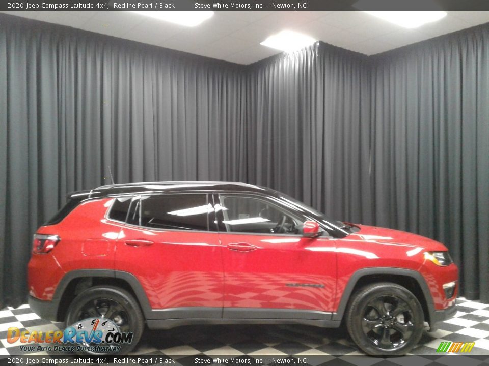 2020 Jeep Compass Latitude 4x4 Redline Pearl / Black Photo #5