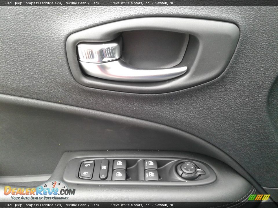 2020 Jeep Compass Latitude 4x4 Redline Pearl / Black Photo #9