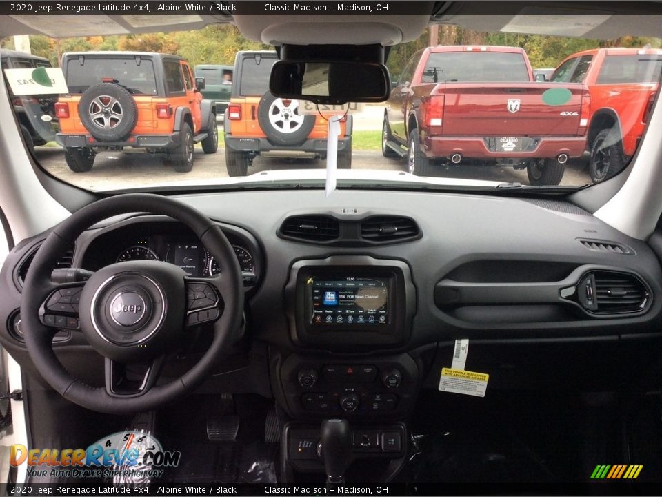 Dashboard of 2020 Jeep Renegade Latitude 4x4 Photo #12
