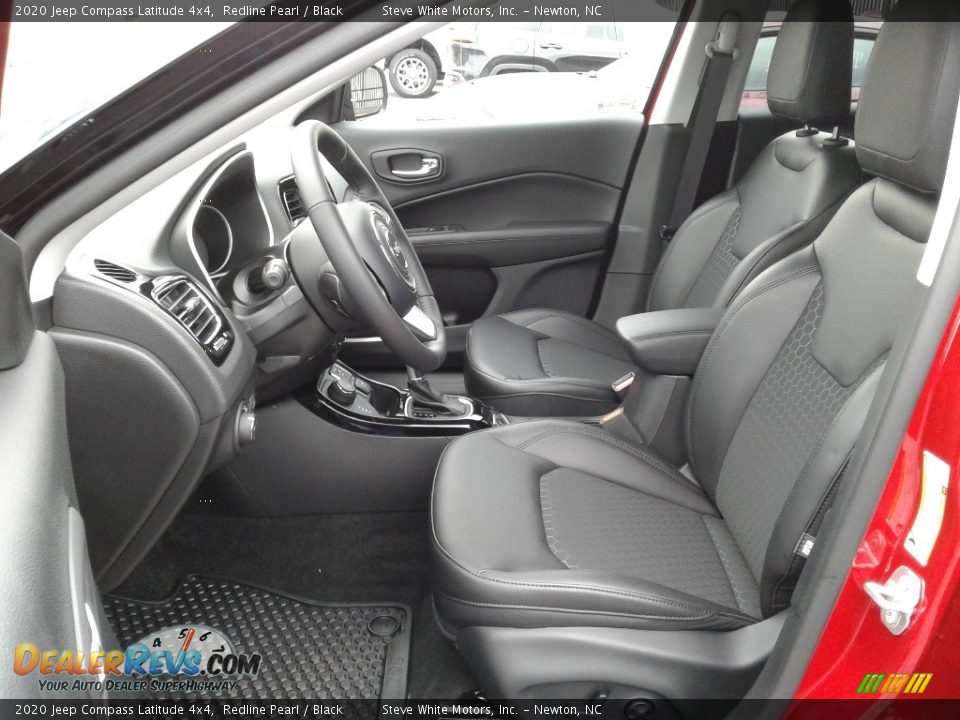 2020 Jeep Compass Latitude 4x4 Redline Pearl / Black Photo #10