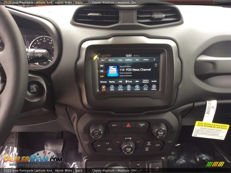 Controls of 2020 Jeep Renegade Latitude 4x4 Photo #14