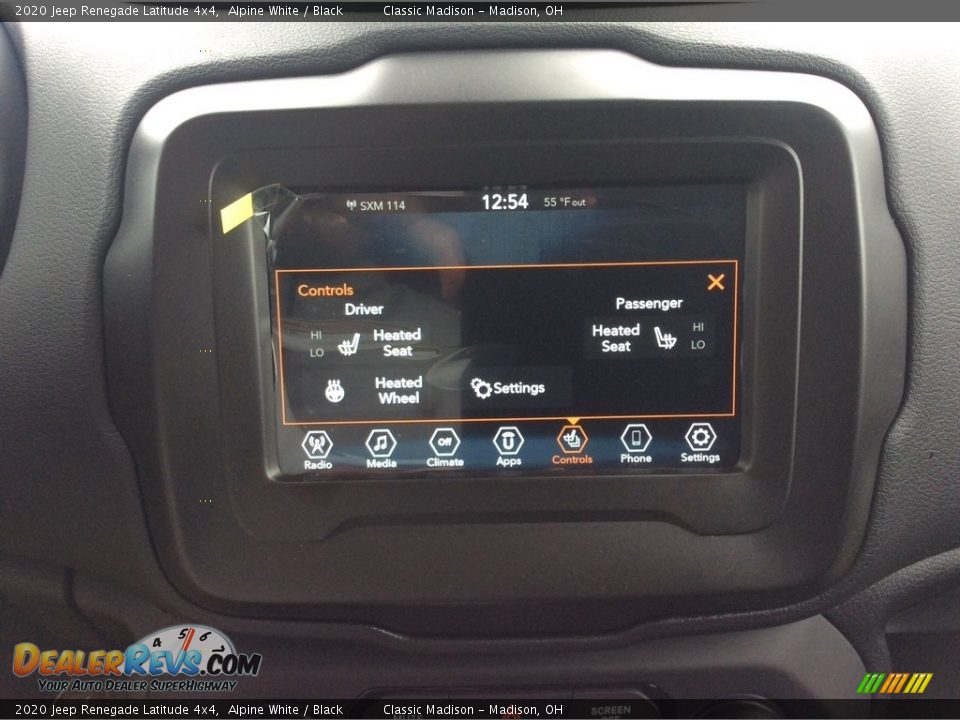Controls of 2020 Jeep Renegade Latitude 4x4 Photo #15