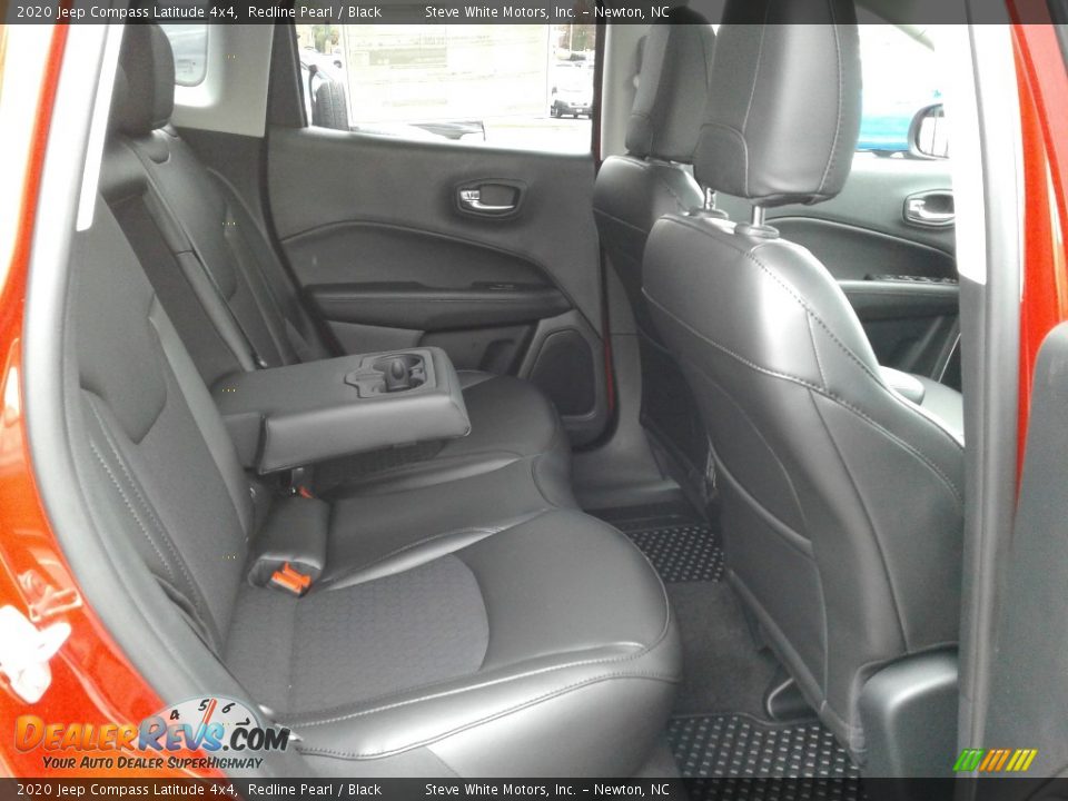 2020 Jeep Compass Latitude 4x4 Redline Pearl / Black Photo #13