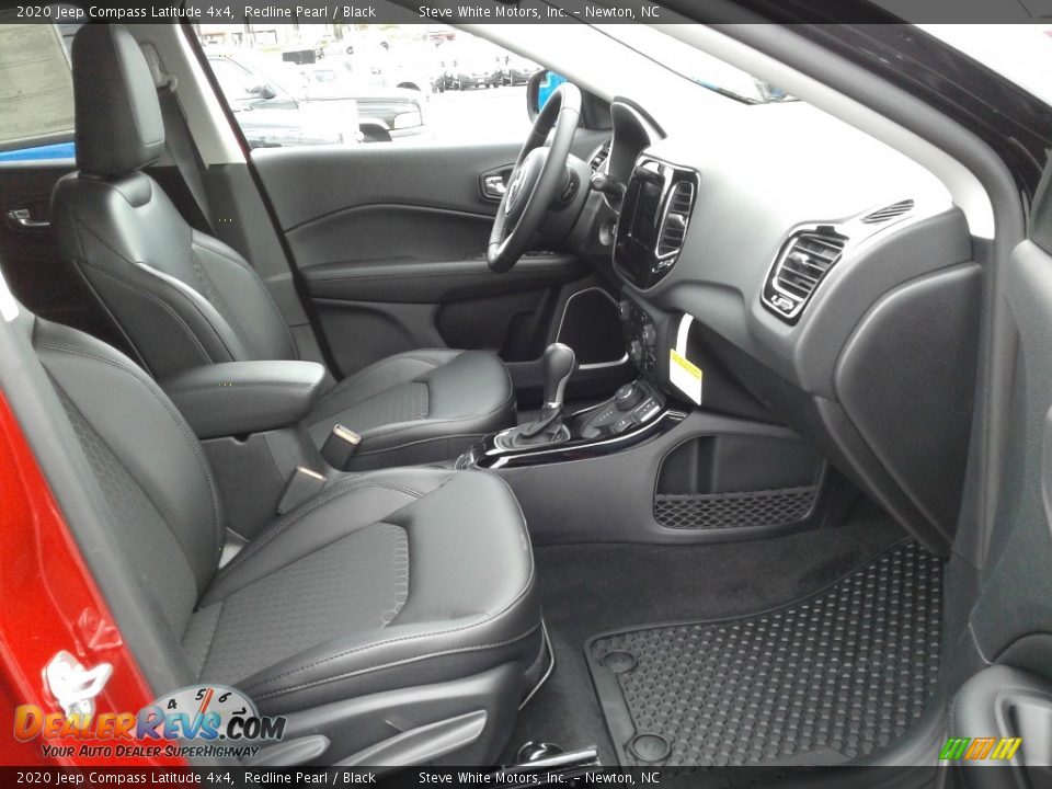 2020 Jeep Compass Latitude 4x4 Redline Pearl / Black Photo #14