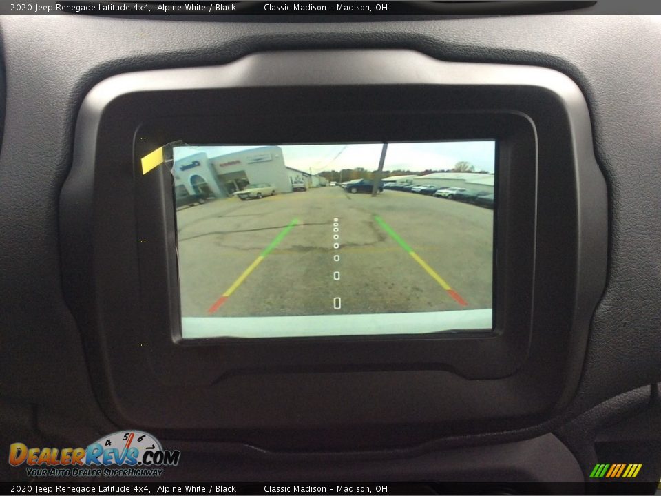 2020 Jeep Renegade Latitude 4x4 Alpine White / Black Photo #16