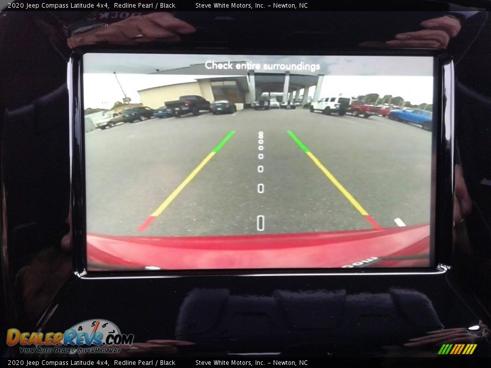 2020 Jeep Compass Latitude 4x4 Redline Pearl / Black Photo #21
