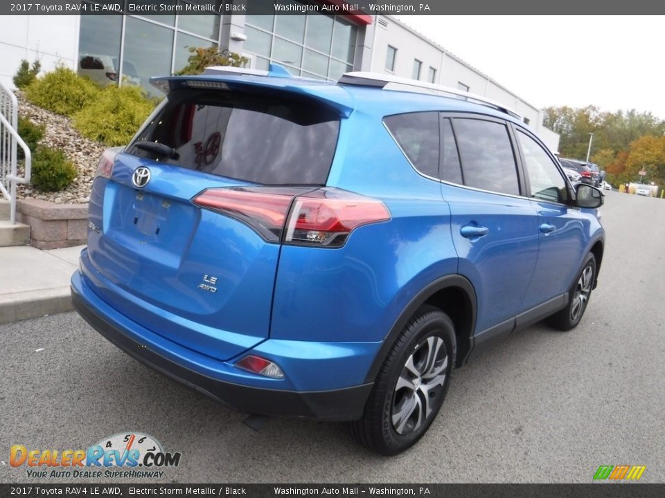 2017 Toyota RAV4 LE AWD Electric Storm Metallic / Black Photo #9