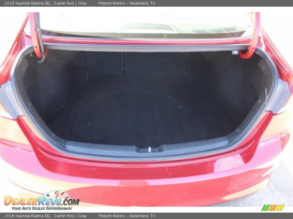 2018 Hyundai Elantra SEL Scarlet Red / Gray Photo #20