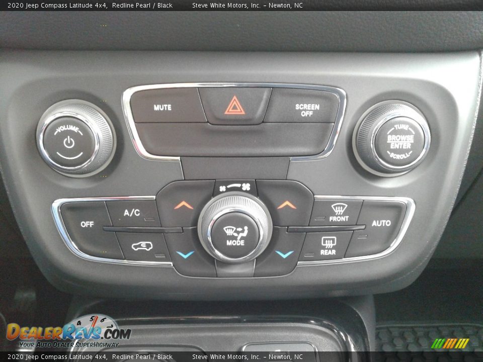 2020 Jeep Compass Latitude 4x4 Redline Pearl / Black Photo #25
