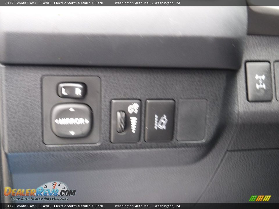 2017 Toyota RAV4 LE AWD Electric Storm Metallic / Black Photo #13