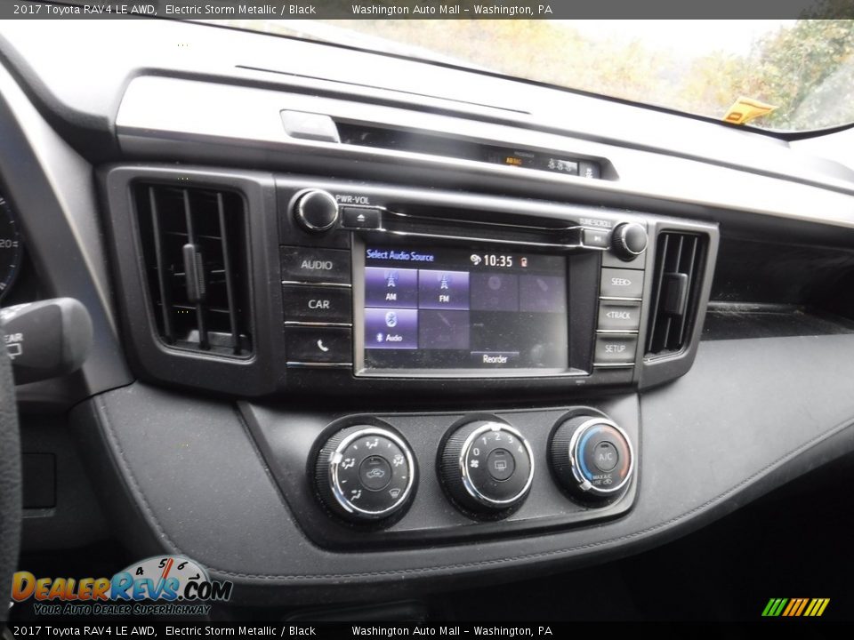 2017 Toyota RAV4 LE AWD Electric Storm Metallic / Black Photo #15