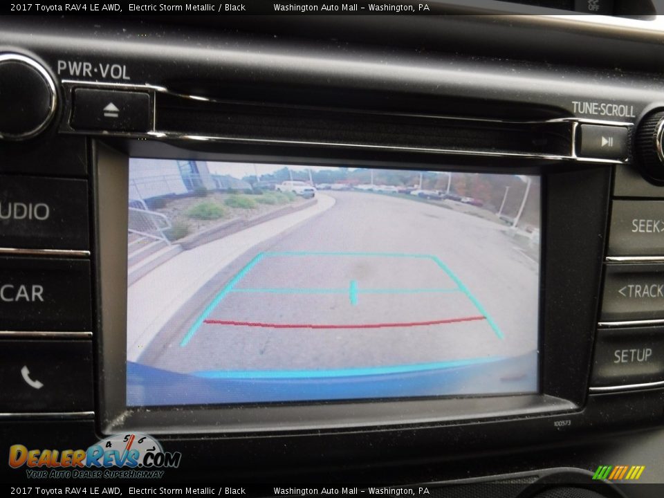 2017 Toyota RAV4 LE AWD Electric Storm Metallic / Black Photo #16
