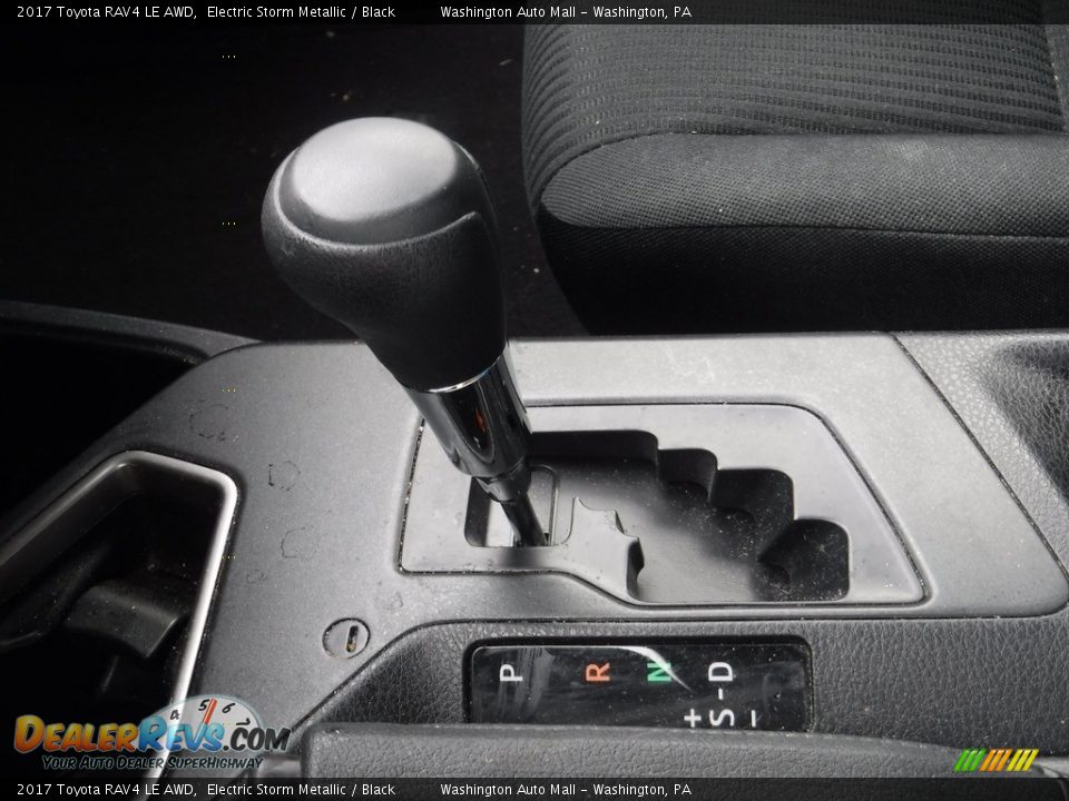 2017 Toyota RAV4 LE AWD Electric Storm Metallic / Black Photo #17