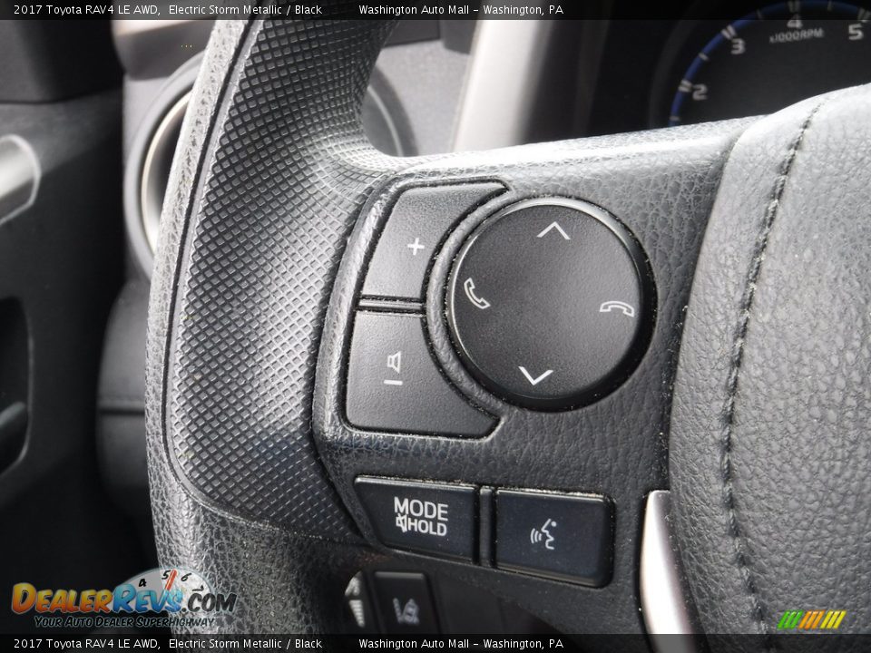 2017 Toyota RAV4 LE AWD Electric Storm Metallic / Black Photo #19