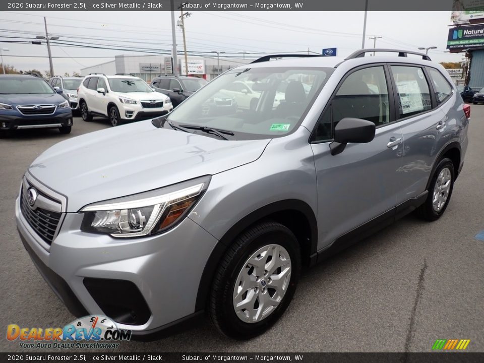 2020 Subaru Forester 2.5i Ice Silver Metallic / Black Photo #8