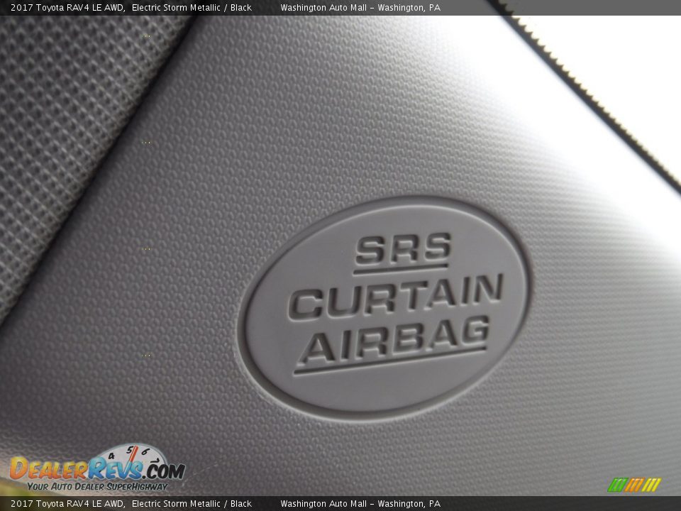 2017 Toyota RAV4 LE AWD Electric Storm Metallic / Black Photo #20