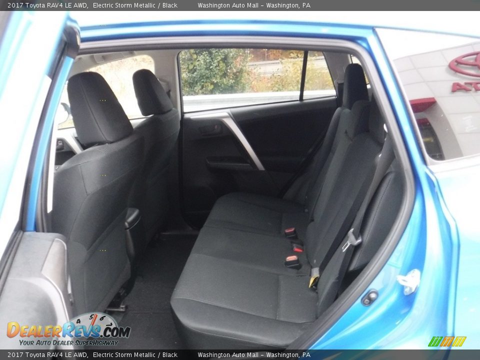 2017 Toyota RAV4 LE AWD Electric Storm Metallic / Black Photo #21