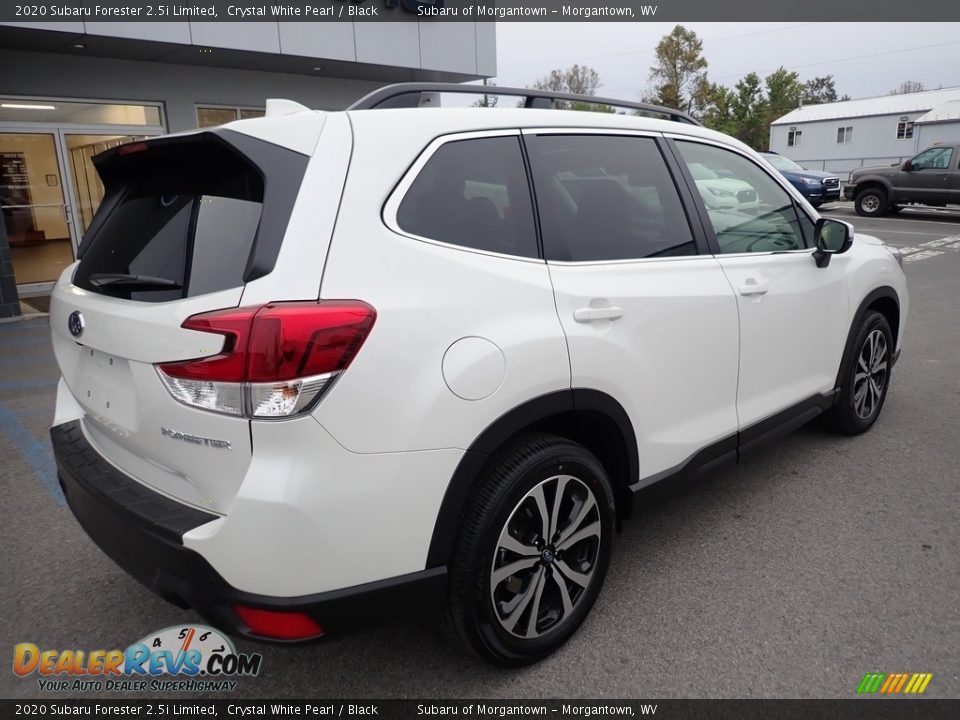 2020 Subaru Forester 2.5i Limited Crystal White Pearl / Black Photo #4