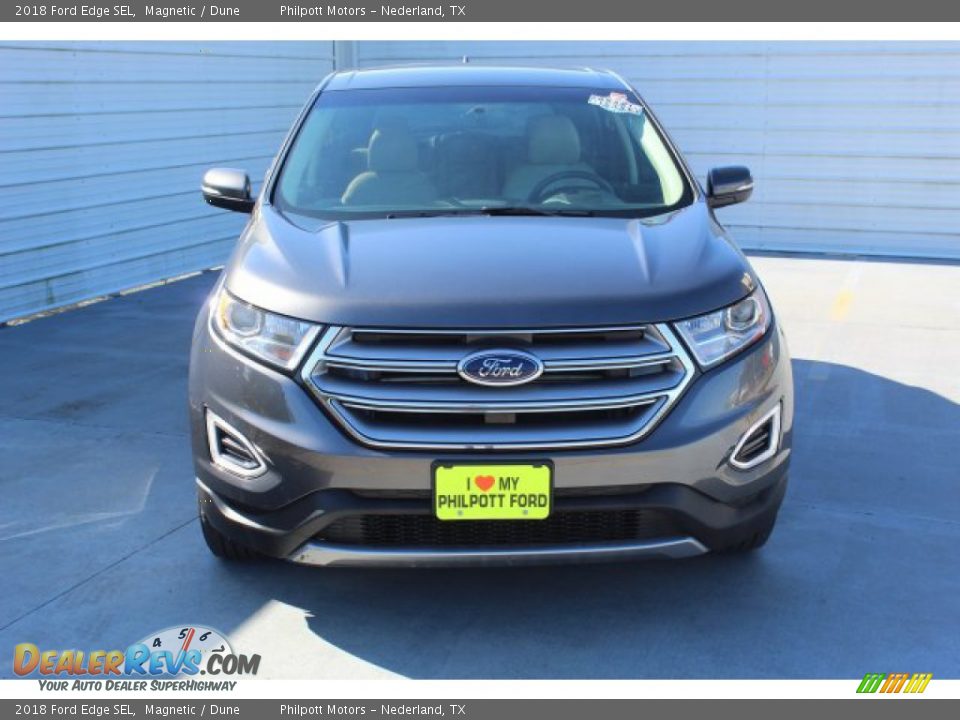 2018 Ford Edge SEL Magnetic / Dune Photo #3