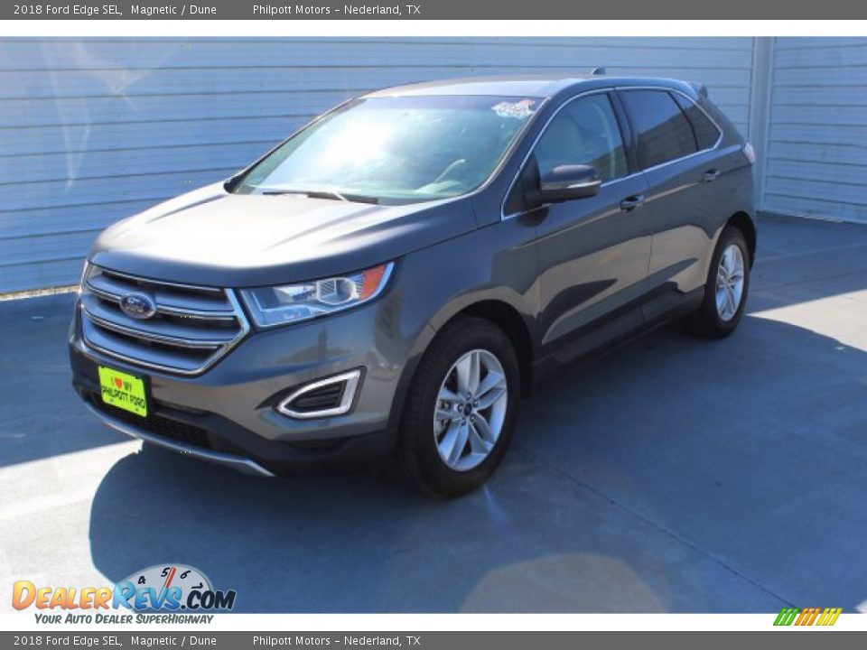 2018 Ford Edge SEL Magnetic / Dune Photo #4
