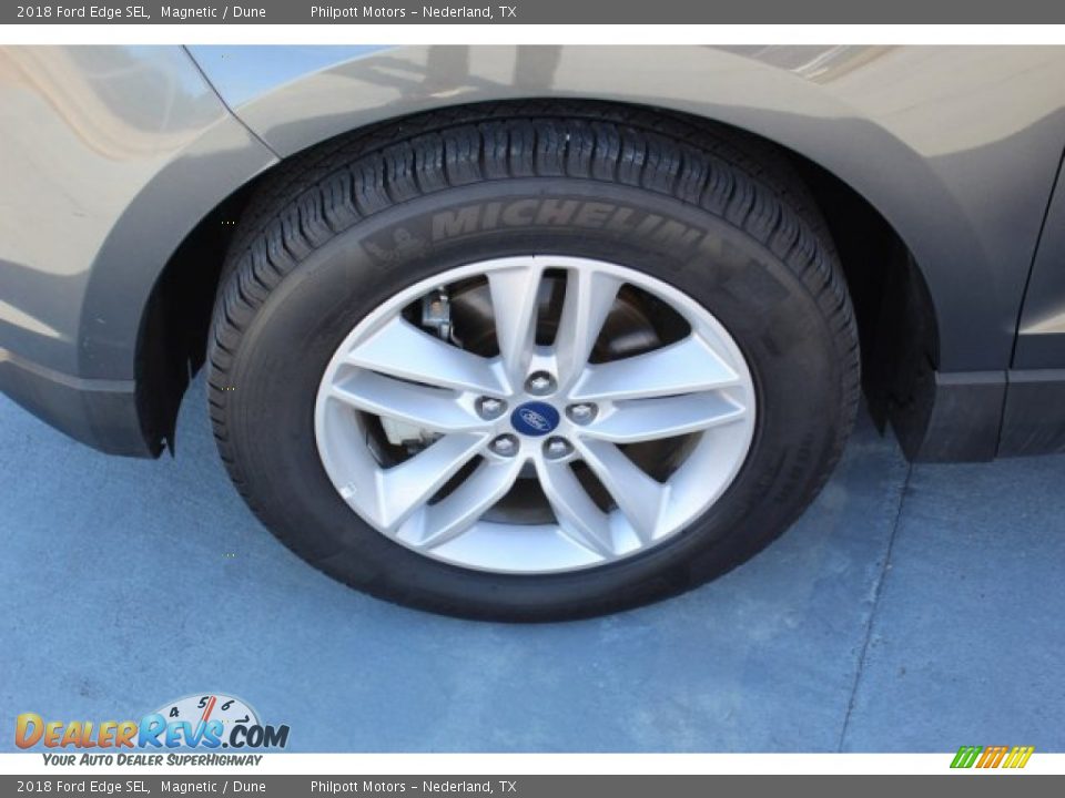 2018 Ford Edge SEL Magnetic / Dune Photo #5