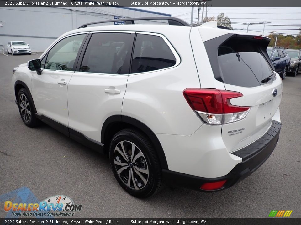 2020 Subaru Forester 2.5i Limited Crystal White Pearl / Black Photo #6