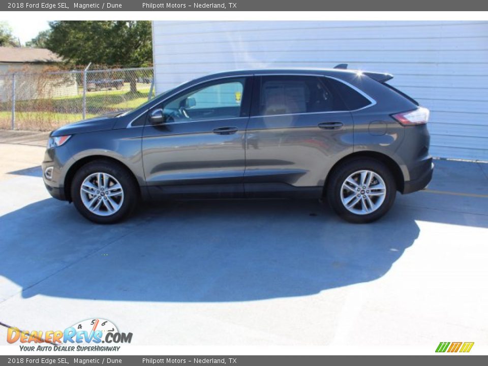 2018 Ford Edge SEL Magnetic / Dune Photo #6