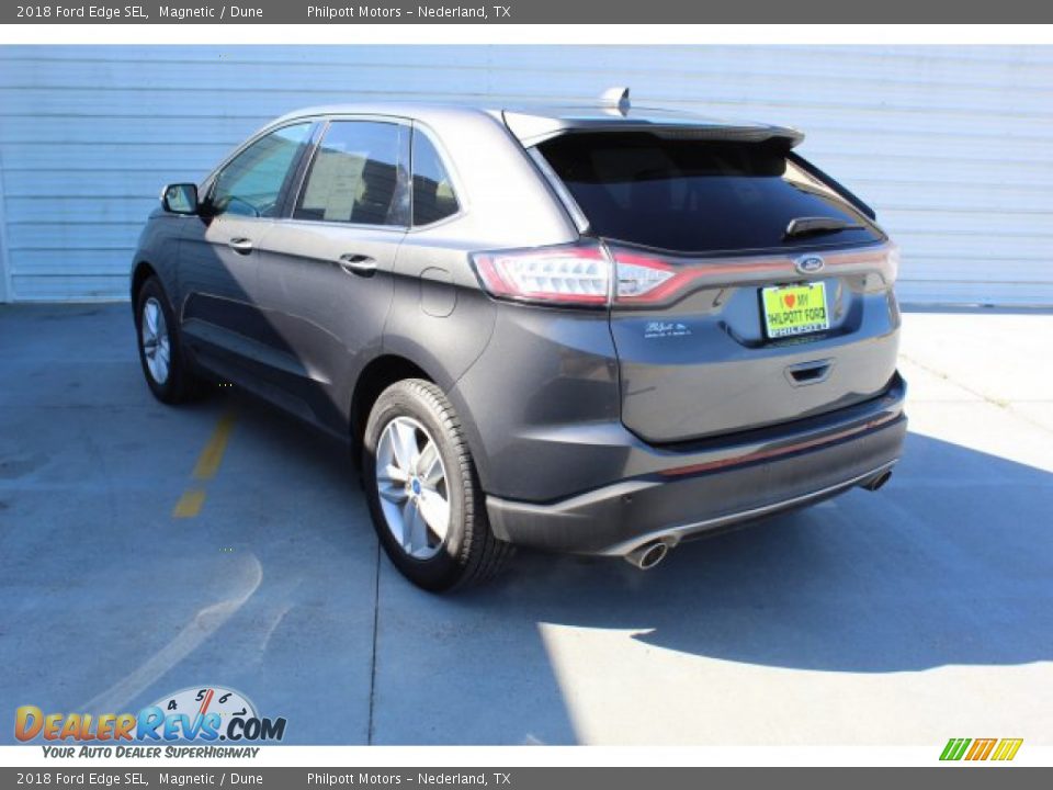 2018 Ford Edge SEL Magnetic / Dune Photo #7