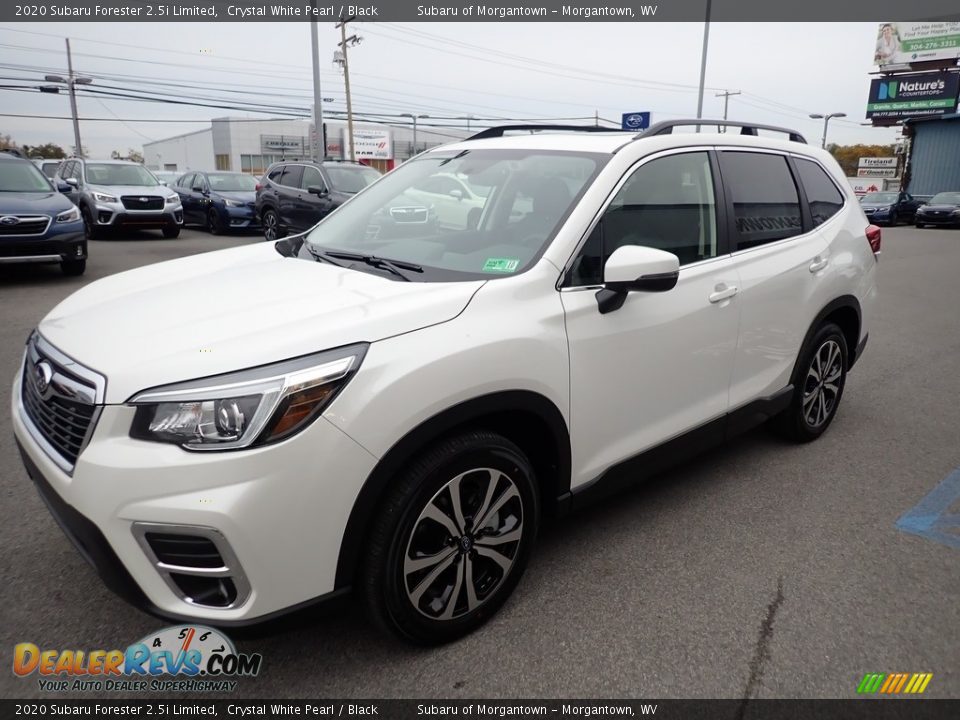 2020 Subaru Forester 2.5i Limited Crystal White Pearl / Black Photo #8