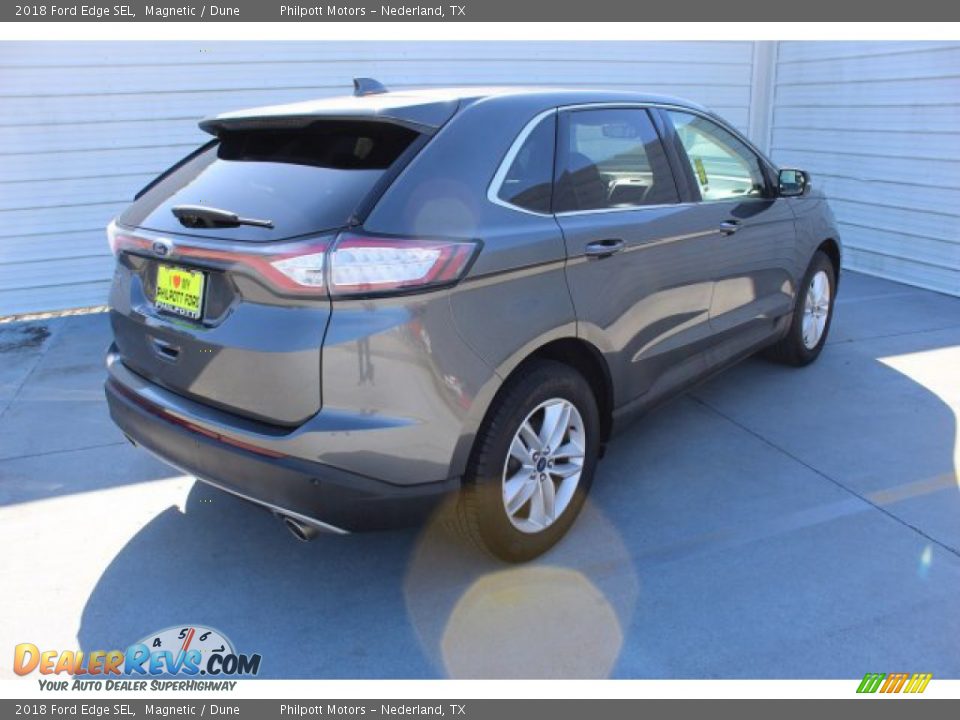 2018 Ford Edge SEL Magnetic / Dune Photo #9