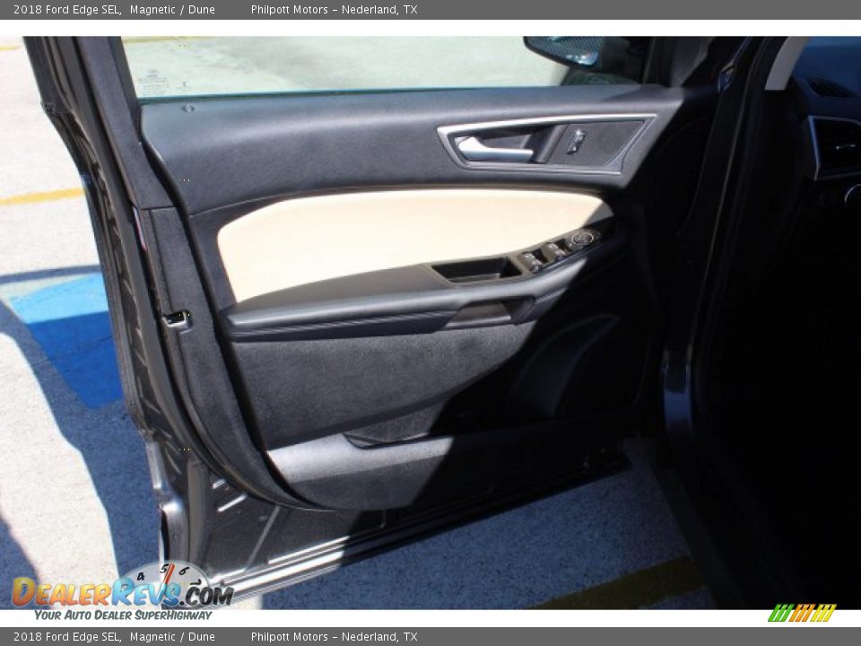 2018 Ford Edge SEL Magnetic / Dune Photo #10
