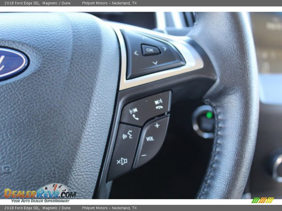 2018 Ford Edge SEL Magnetic / Dune Photo #16