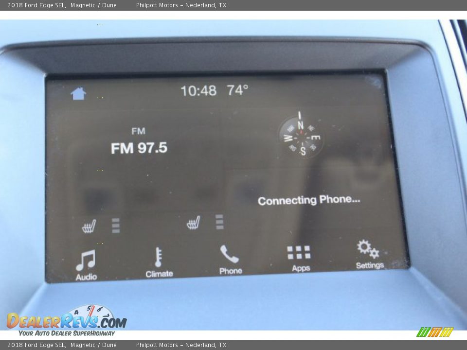 2018 Ford Edge SEL Magnetic / Dune Photo #19