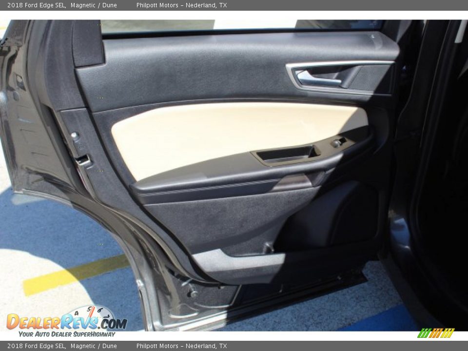 2018 Ford Edge SEL Magnetic / Dune Photo #23