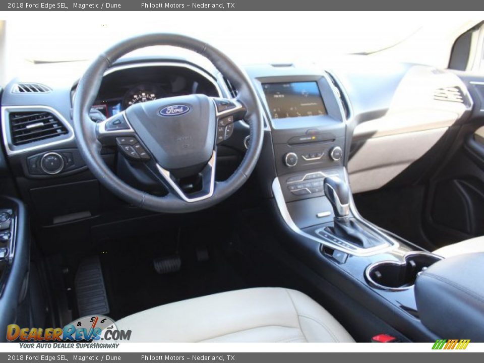 2018 Ford Edge SEL Magnetic / Dune Photo #25