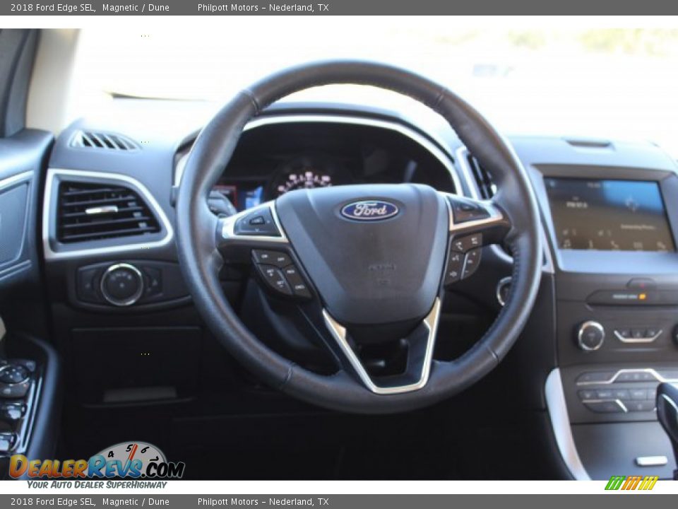 2018 Ford Edge SEL Magnetic / Dune Photo #26