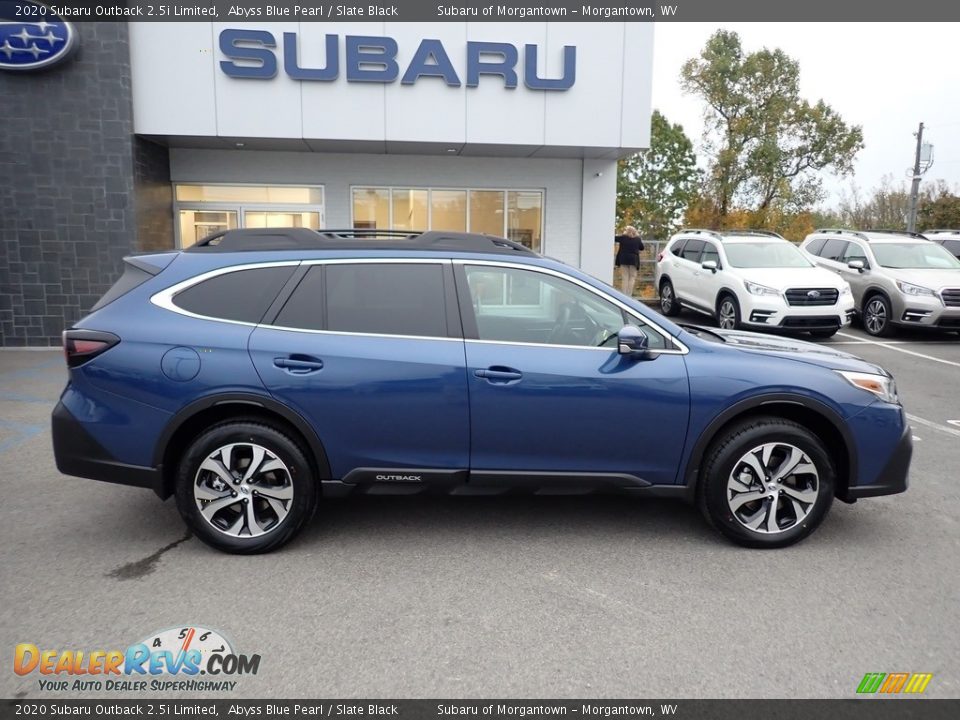 Abyss Blue Pearl 2020 Subaru Outback 2.5i Limited Photo #3
