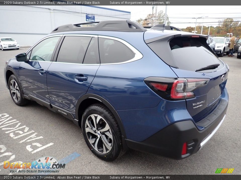 2020 Subaru Outback 2.5i Limited Abyss Blue Pearl / Slate Black Photo #6