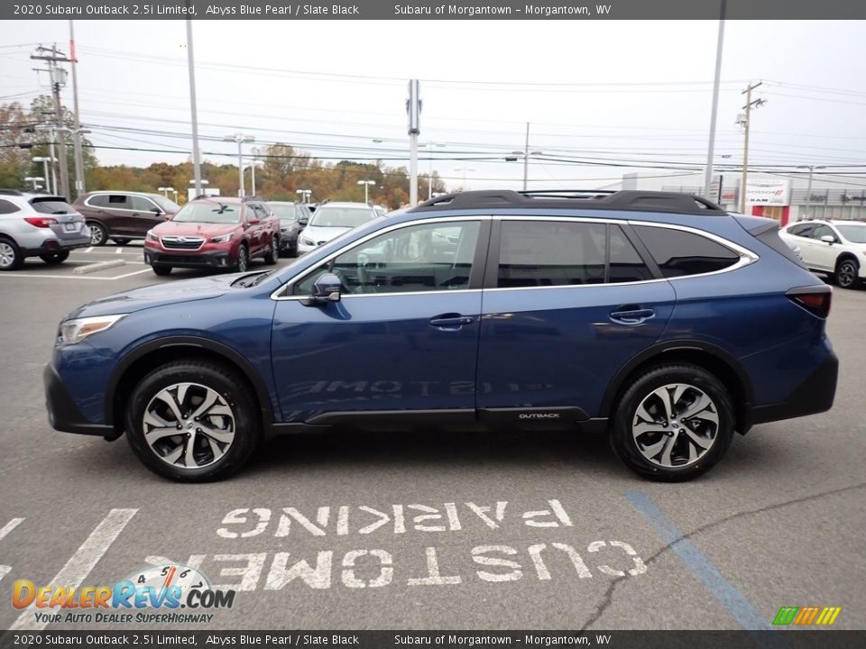 2020 Subaru Outback 2.5i Limited Abyss Blue Pearl / Slate Black Photo #7