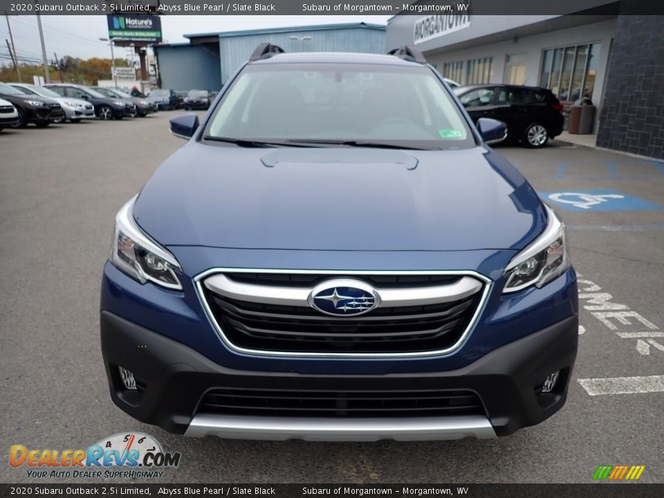 2020 Subaru Outback 2.5i Limited Abyss Blue Pearl / Slate Black Photo #9