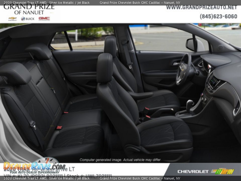 2020 Chevrolet Trax LT AWD Silver Ice Metallic / Jet Black Photo #6