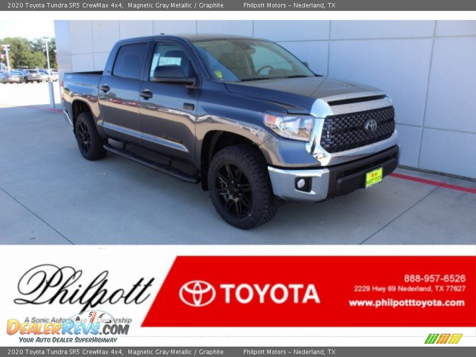 2020 Toyota Tundra SR5 CrewMax 4x4 Magnetic Gray Metallic / Graphite Photo #1