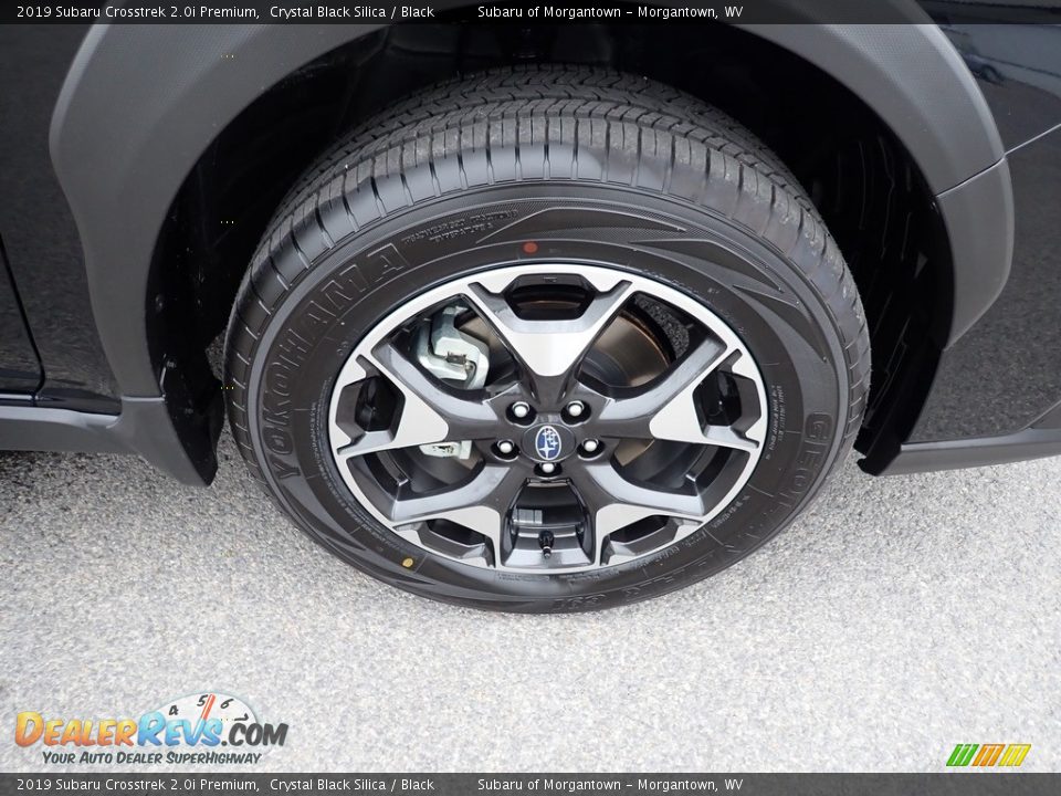 2019 Subaru Crosstrek 2.0i Premium Crystal Black Silica / Black Photo #2
