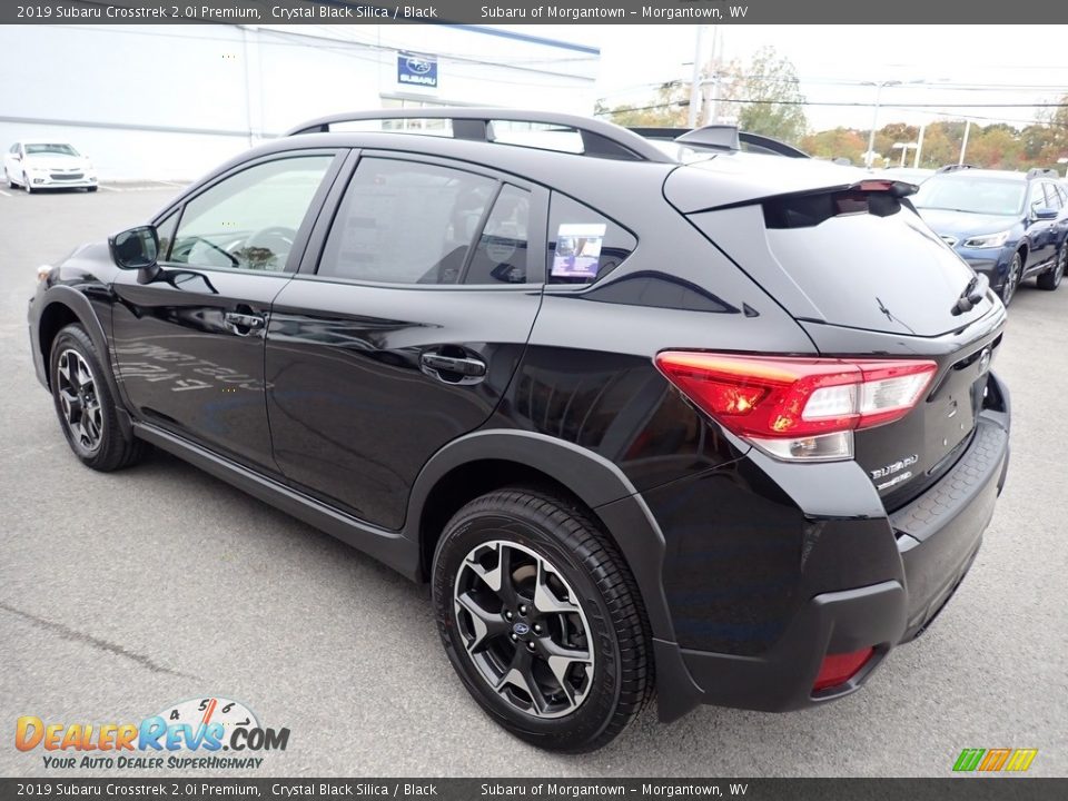 2019 Subaru Crosstrek 2.0i Premium Crystal Black Silica / Black Photo #6