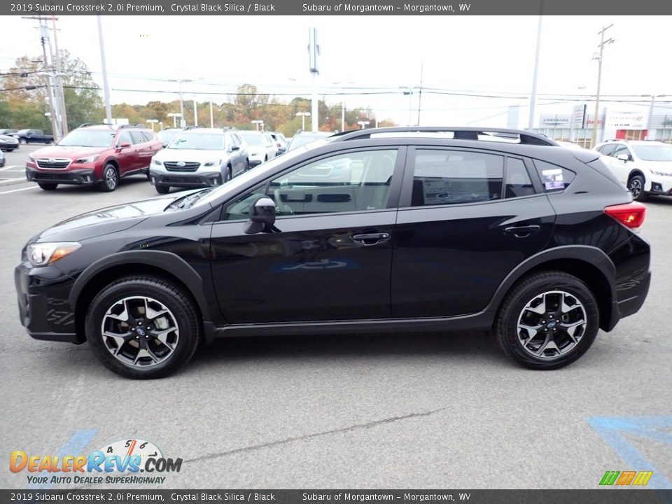 2019 Subaru Crosstrek 2.0i Premium Crystal Black Silica / Black Photo #7