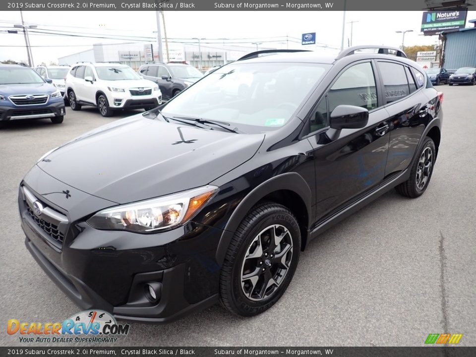 2019 Subaru Crosstrek 2.0i Premium Crystal Black Silica / Black Photo #8