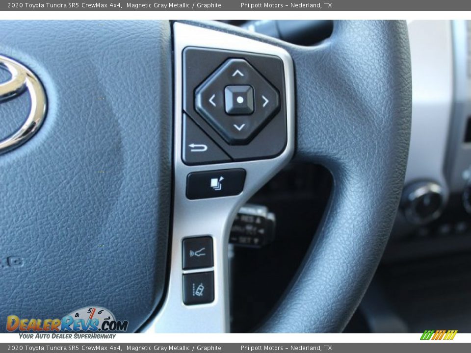 2020 Toyota Tundra SR5 CrewMax 4x4 Magnetic Gray Metallic / Graphite Photo #13