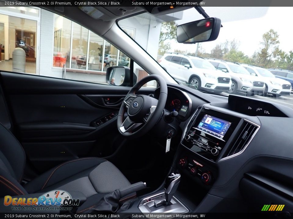 2019 Subaru Crosstrek 2.0i Premium Crystal Black Silica / Black Photo #11
